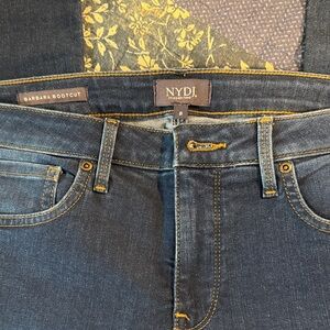 NYDJ Women’s Dark Blue Barbara Bootcut Jeans NWOT